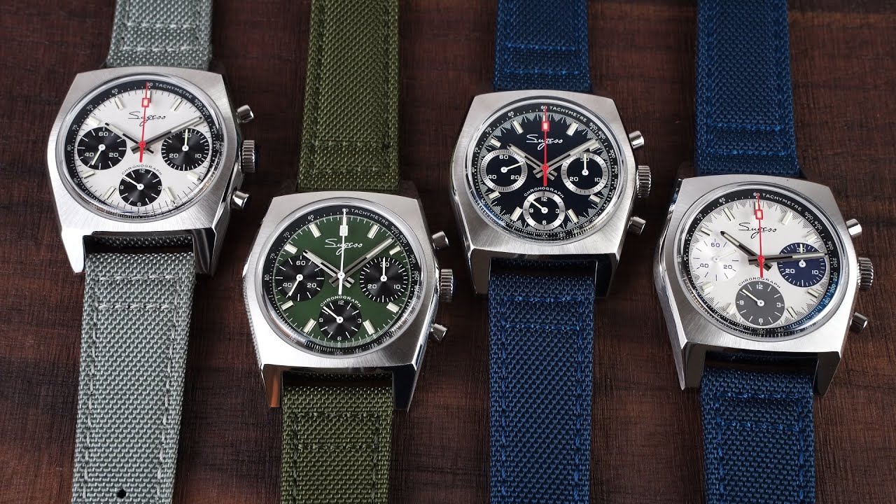 Sugess S419 series Chrono Master Chronograph Watch Blue #sugess #1963 4K Discount Code inside!