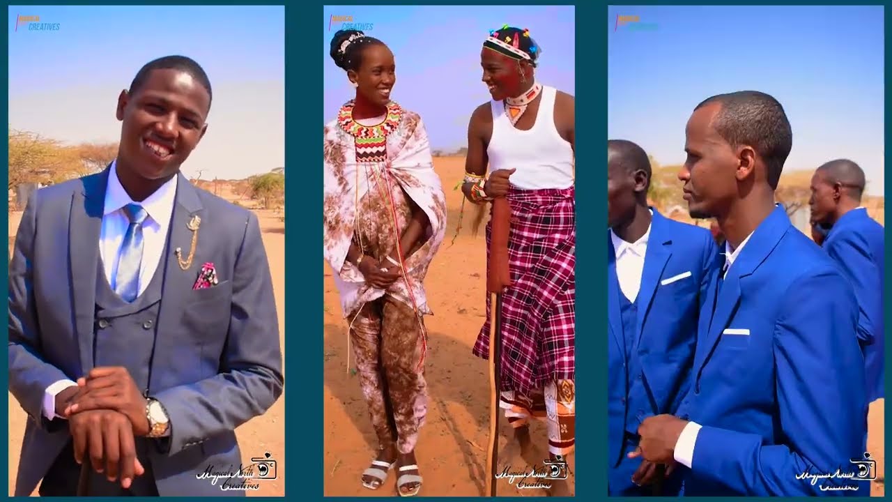 Lucia Galgithele Weds Thomas Nangoro , Best Church/Rendille Traditional Wedding.