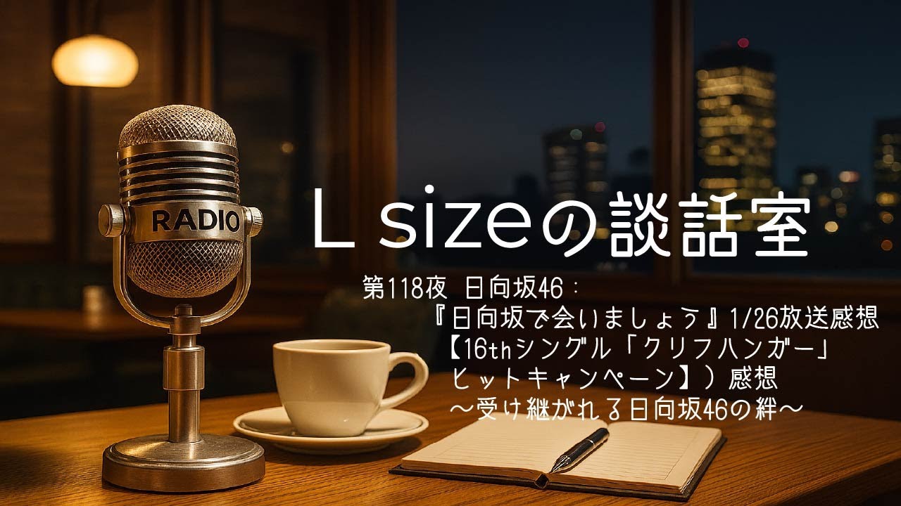 第118夜 日向坂46：『日向坂で会いましょう』最新回（【16thシングル「クリフハンガー」ヒットキャンペーン】）感想【1月26日放送】～受け継がれる日向坂46の絆～