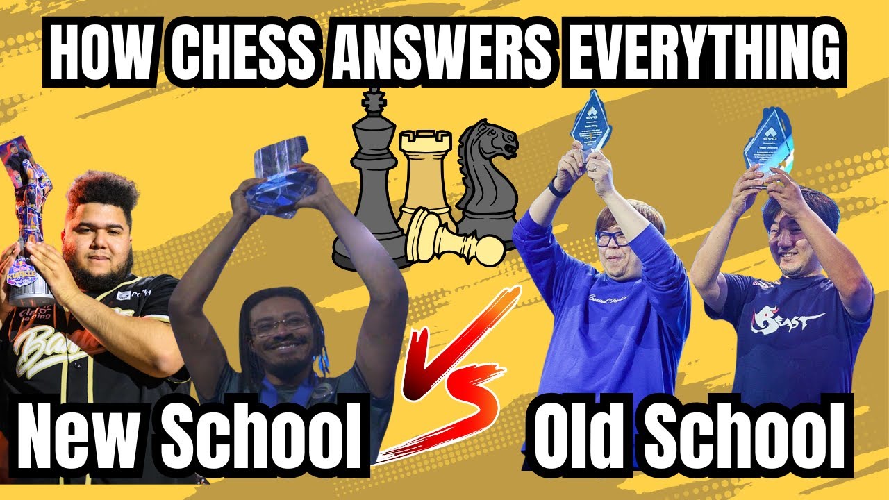 Old School vs New School, the answer is Chess!