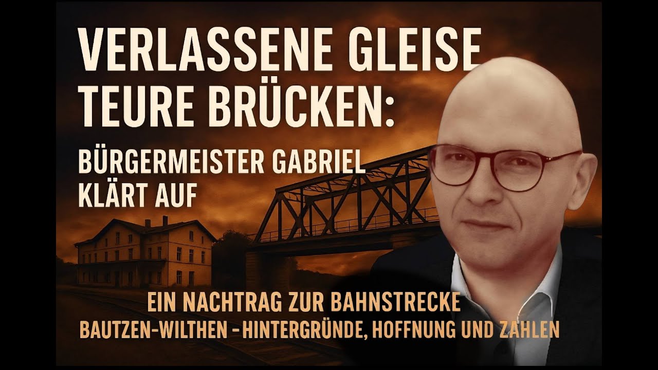 Verlassene Gleise, teure Br&uuml;cken - Ein Nachtrag zur Bahnstrecke Bautzen Wilthen