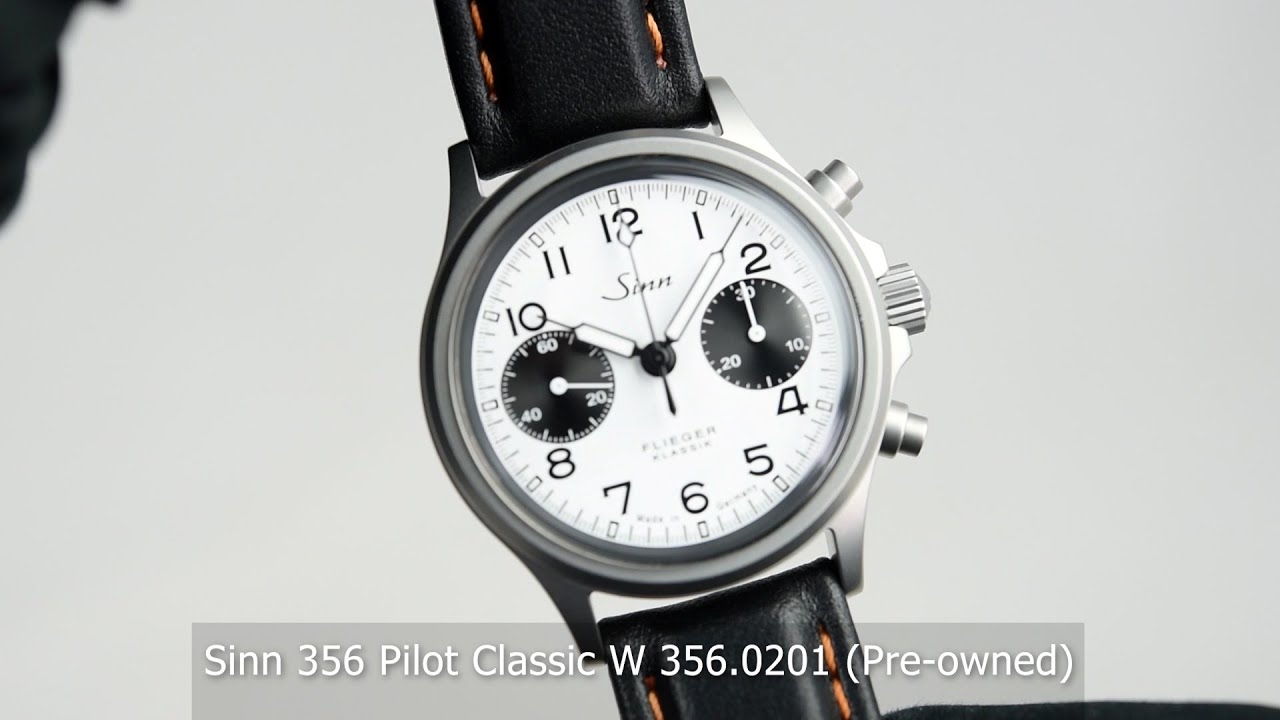 Sinn 356 Pilot Classic W 356.0201 (Pre-owned)