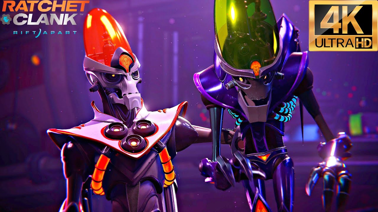Emperor Nefarious Meets Dr. Nefarious - Ratchet and Clank Rift Apart (2021) 4K