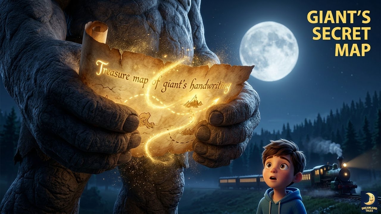A Boy Finds a Giant's Secret Map and Discovers Magic ✨