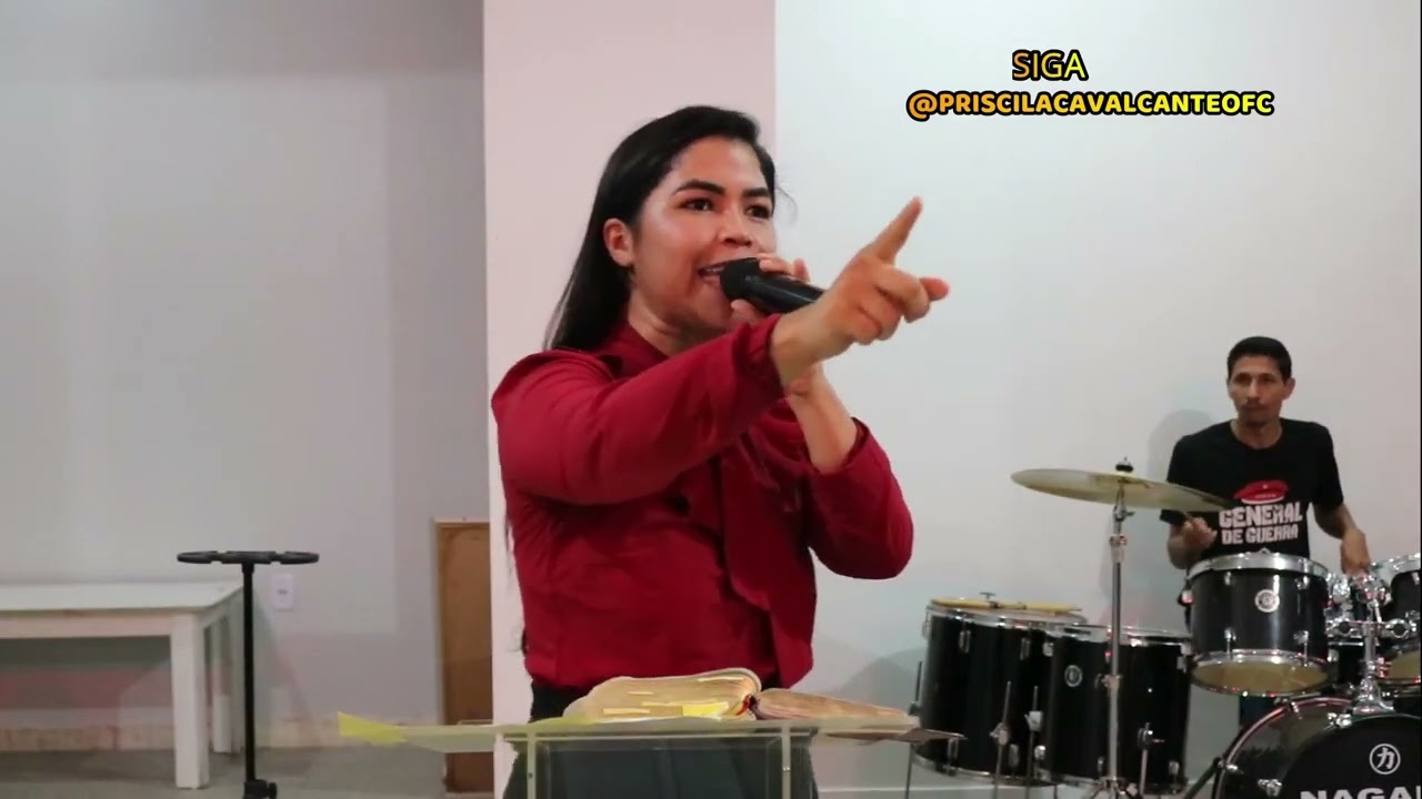 Meu Deus 🔥Pregação fogo puro - MARCADOS/ Priscila Cavalcante