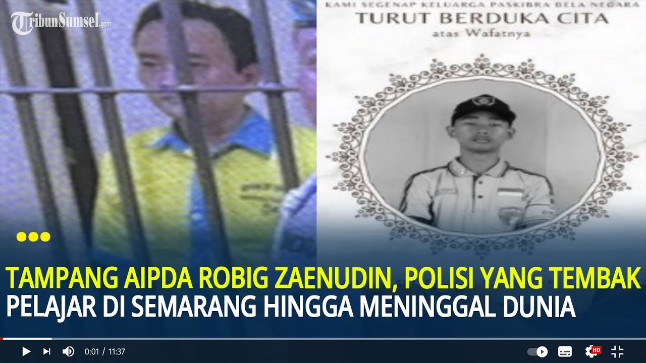 Inilah Tampang Aipda Robig Zaenudin, Polisi yang Tembak Pelajar di Semarang Hingga Meninggal Dunia