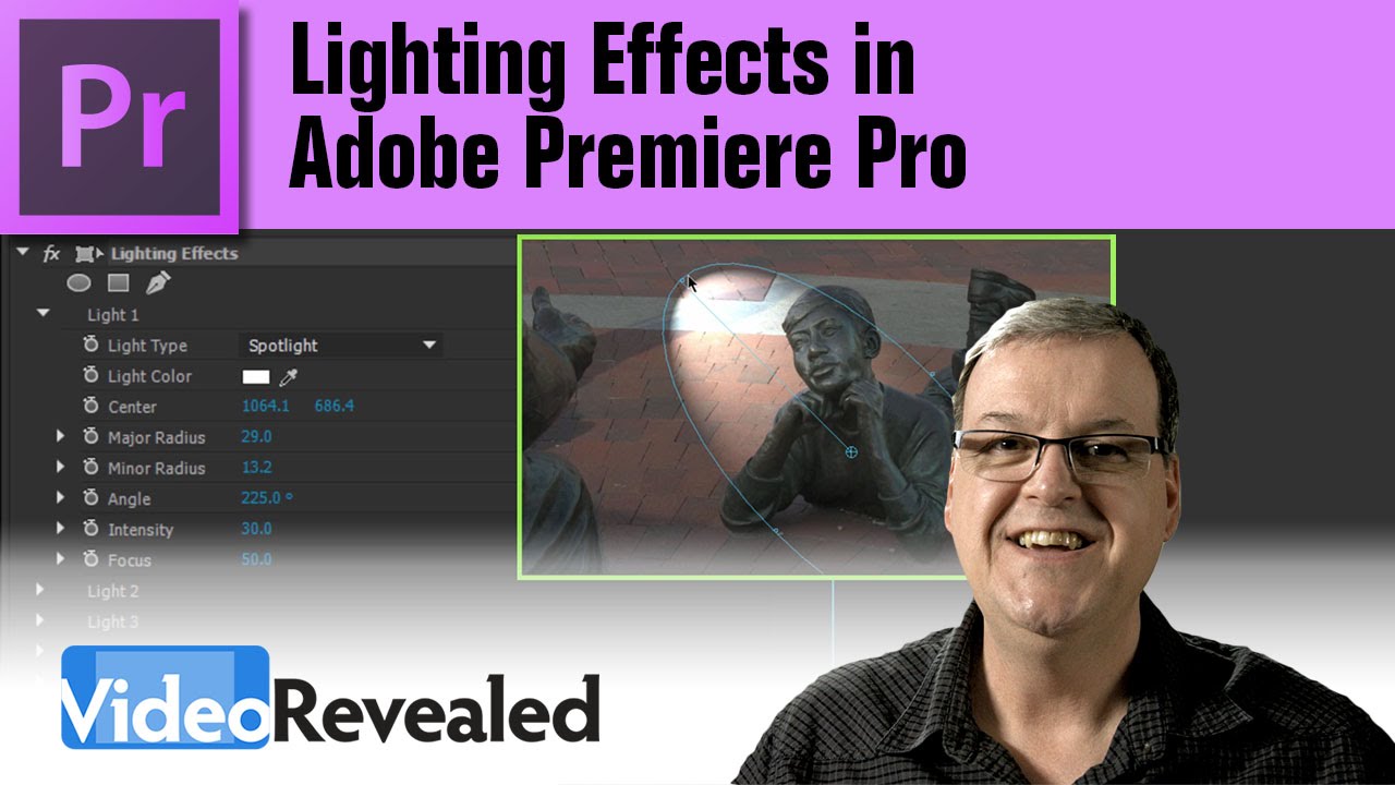 Эффекты освещения в Adobe Premiere Pro