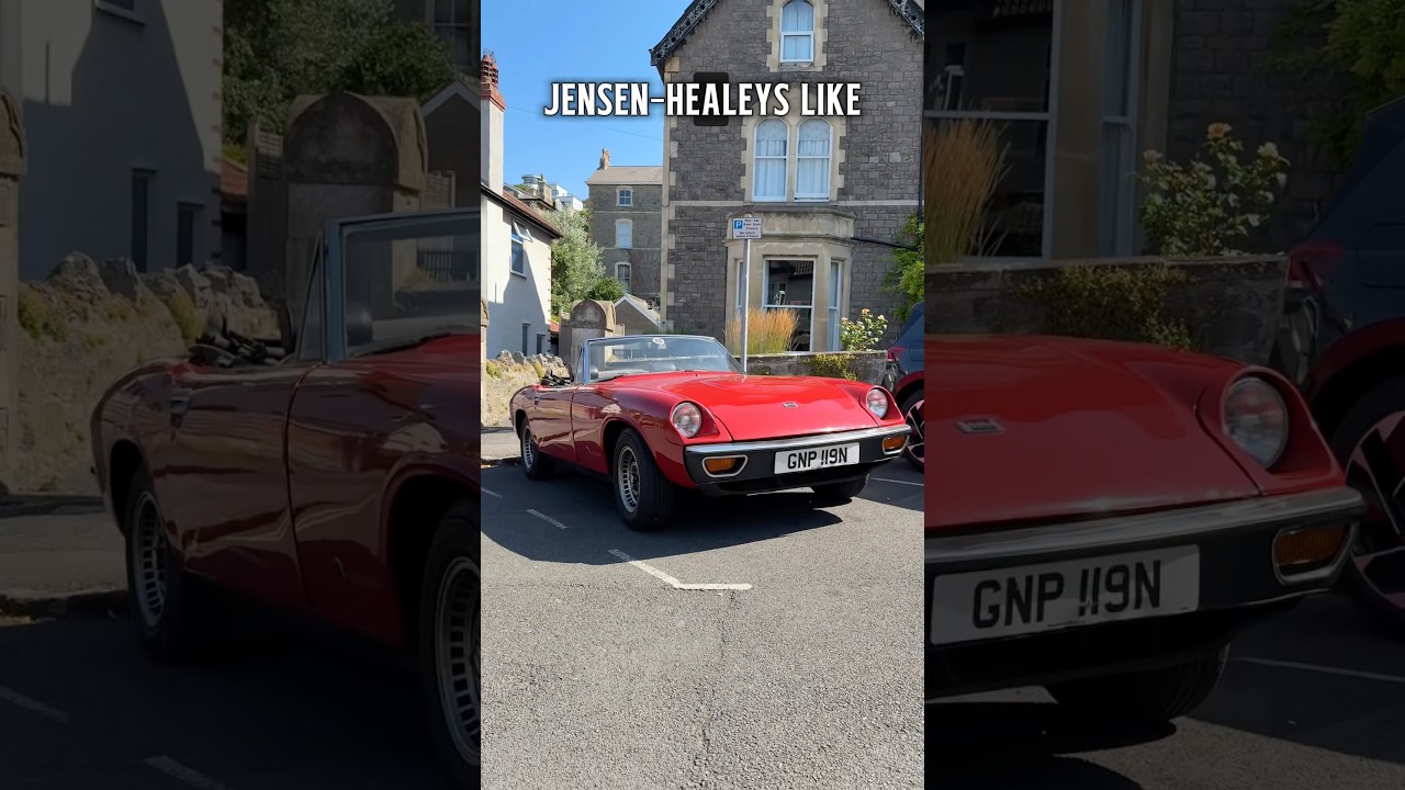 The Jensen-Healey: Lotus engine, Vauxhall parts and a missed opportunity #carshorts #carspotting