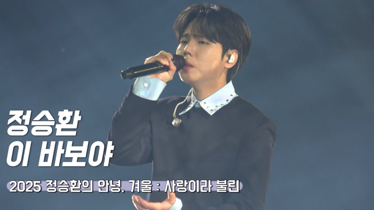251206 정승환(Jung Seung Hwan) ‘이 바보야(The Fool)’