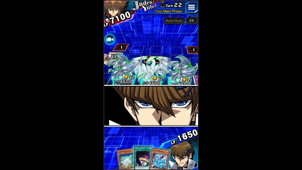 Yugioh Duel Links — ЭПИЧЕСКАЯ дуэль! Kaiba DSOD против Jaden/Yubel