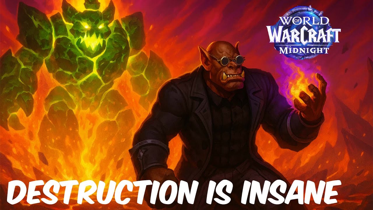 РАЗРУШЕНИЕ СВОДИТ С УМА В ПОЛНОЧЬ - Destruction Warlock, полуночная бета-версия PvP