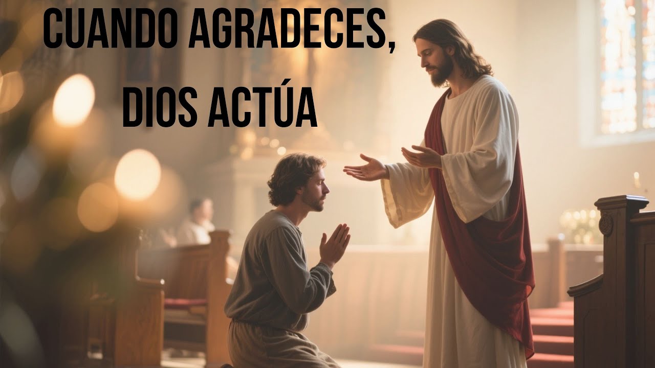 Gratitud: El Camino a la Paz y la Presencia de Cristo 🕊️ | Reflexión Cristiana Profunda