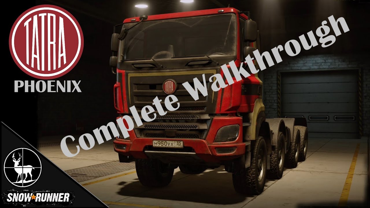 How To Unlock Tatra Phoenix (Don Region DLC) SnowRunner Complete Walkthrough Plus Fatherly Advice