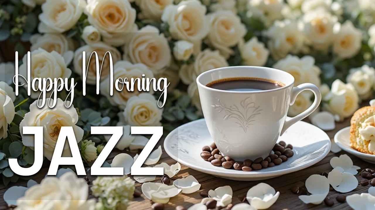 Happy Morning Jazz Music ☕ Bossa Nova instrumental for Happy Moods, Work & Study