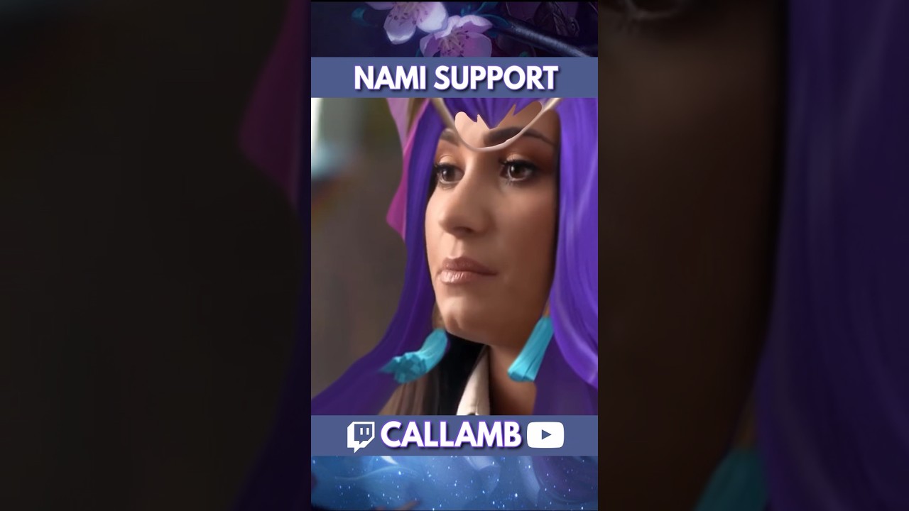 NAMI SUPPORT IS TOO STRONG 🎏 #gaming #leagueoflegends