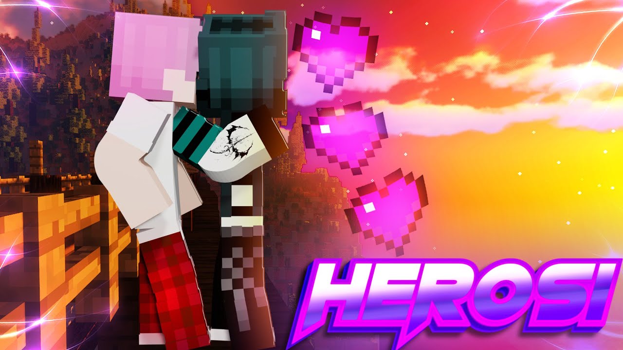 MINECRAFT HEROES [#54] - FIRST KISS!!?😍😳