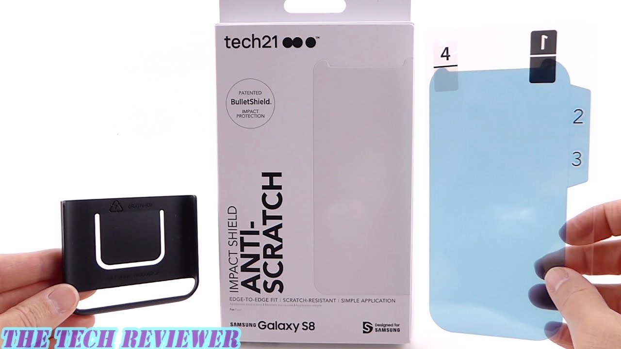 Protect your screen with BulletShield: Tech21 Impact Shield for Galaxy S8