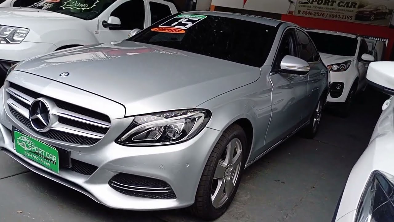 Walk Car Around Mercedes Benz C200 2015 Avantgarde 2.0 Turbo || Sport Car Veículos