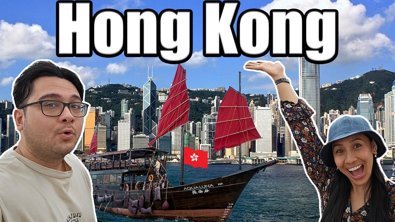 Our First Time in Hong Kong 🇭🇰 | Experiencing Aqua Luna Cruise & Victoria Peak