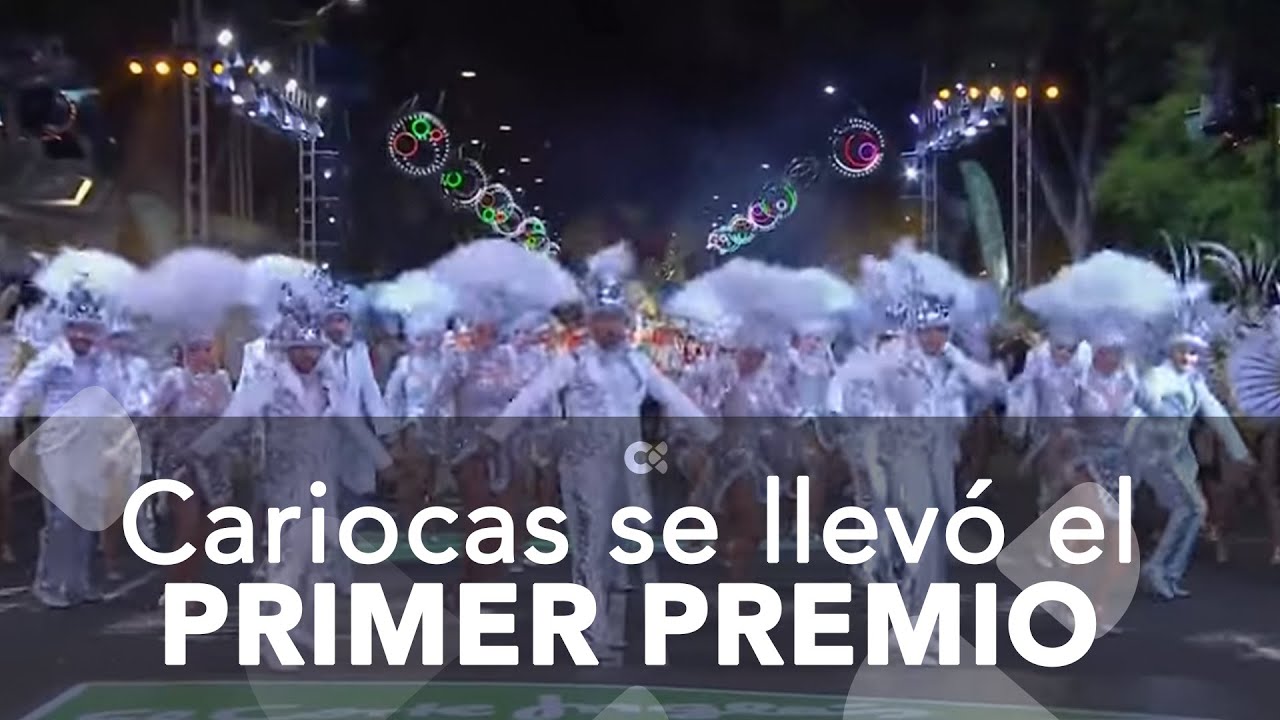 Cariocas se llevó el primer premio del concurso Ritmo y Armonía del Carnaval de Santa Cruz