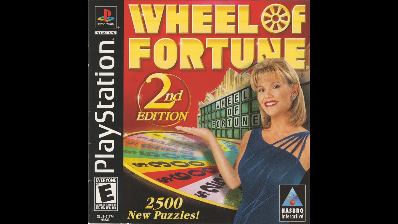 PlayStation Wheel of Fortune 2nd Edition ORIGINAL RUN Game #1