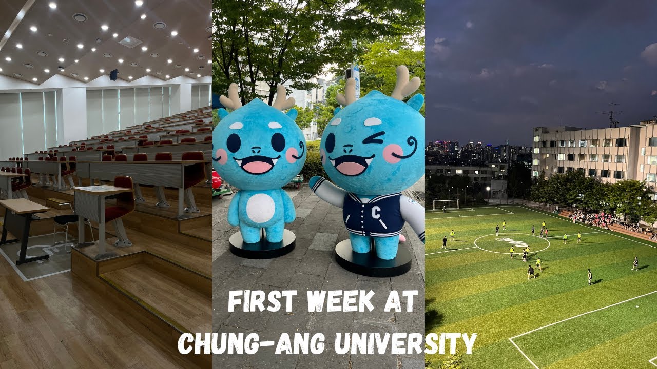 🇰🇷KOREA DIARIES | First week at Chung-Ang University!