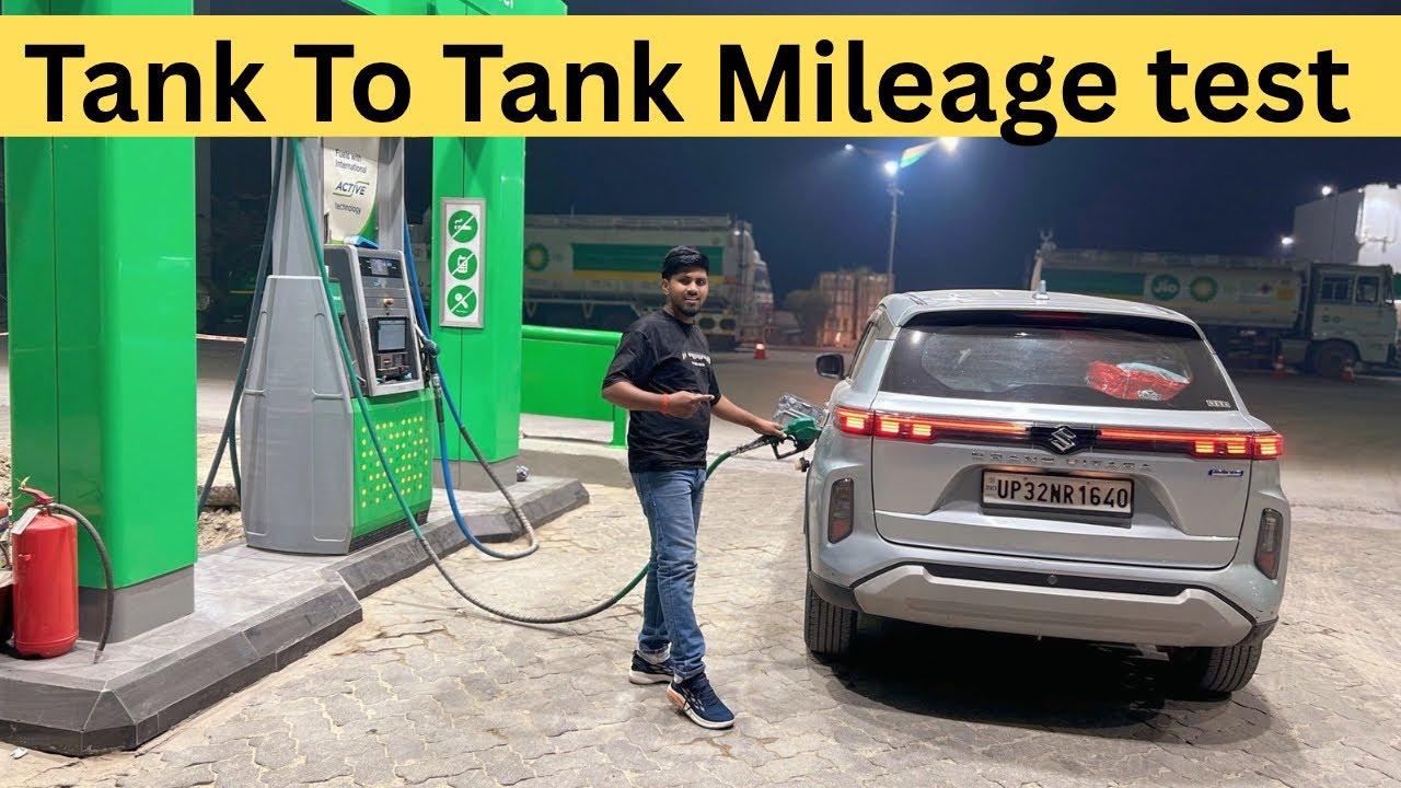 Real World Mileage Test of Grand Vitara Petrol | Tank to Tank ||Ex Auto