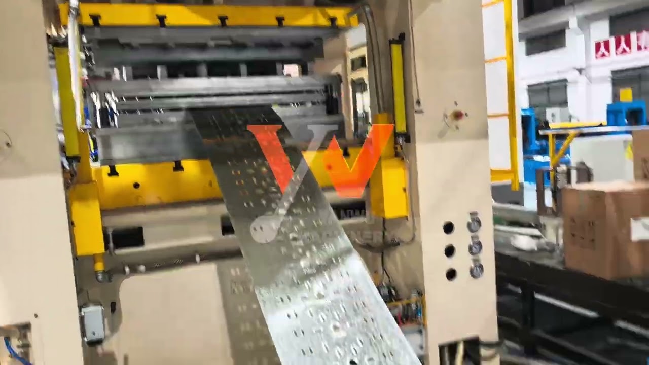【Yanwu Machinery】New Cable Tray Forming Machine coming