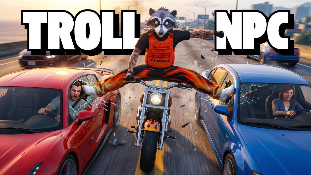 GTA NPC got trolled!!