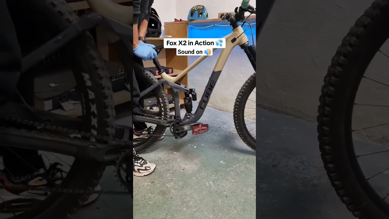 Fox X2 ASMR 🤤 #mtb #shrots