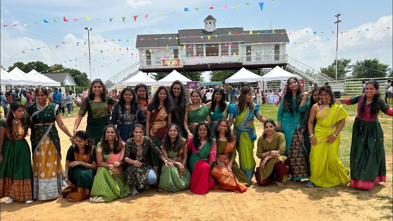 MTS Chithirai Thiruvizha 2025 | Flash mob Performance | Bee In-Sync Adults Team | Dallas, TX