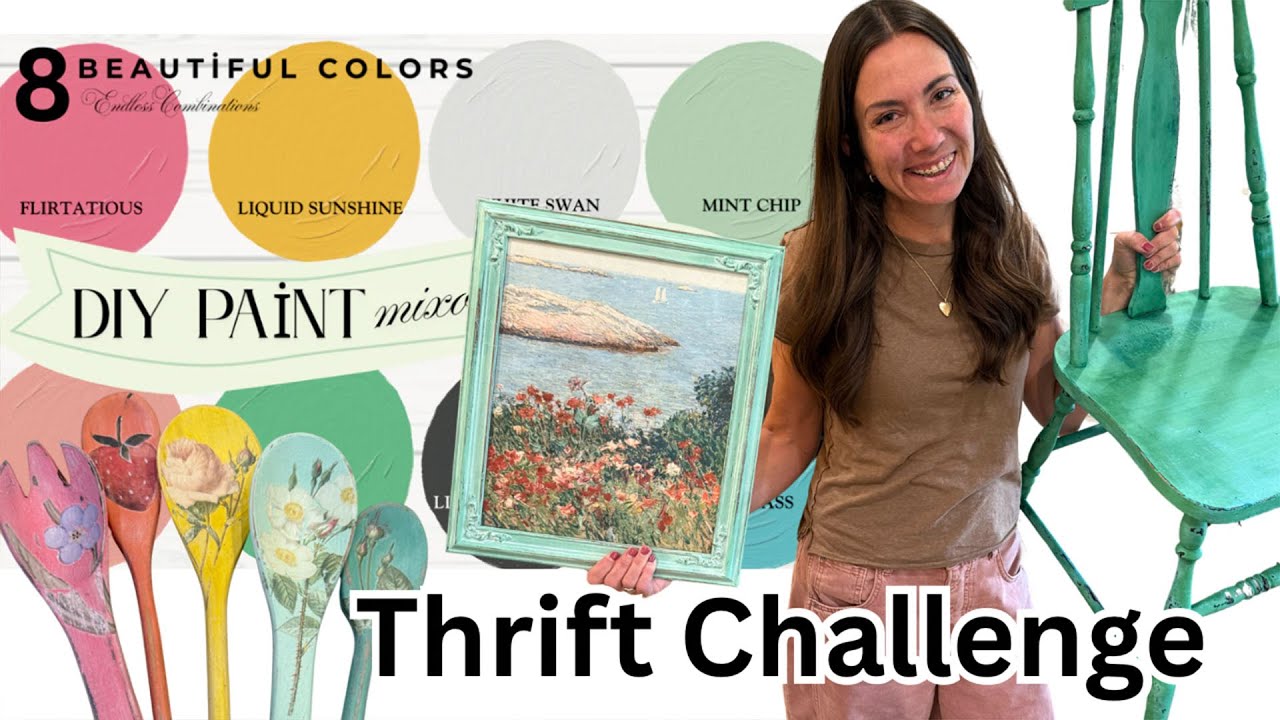 How Many Thrift Flips Can You Paint?  Thrifted Home Decor Makeover For Resell