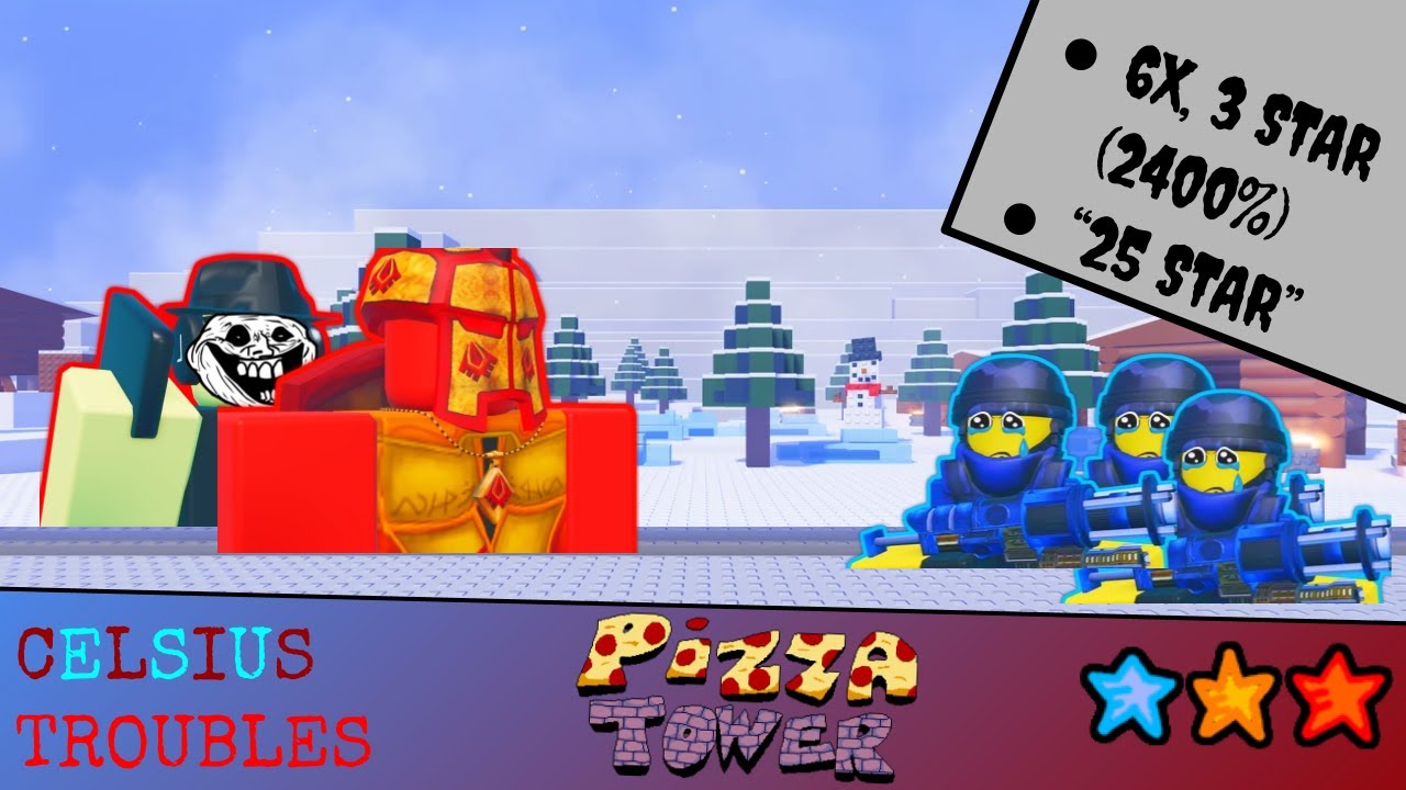 6x, 3 Star (2400%) Celsius Troubles - The Battle Bricks