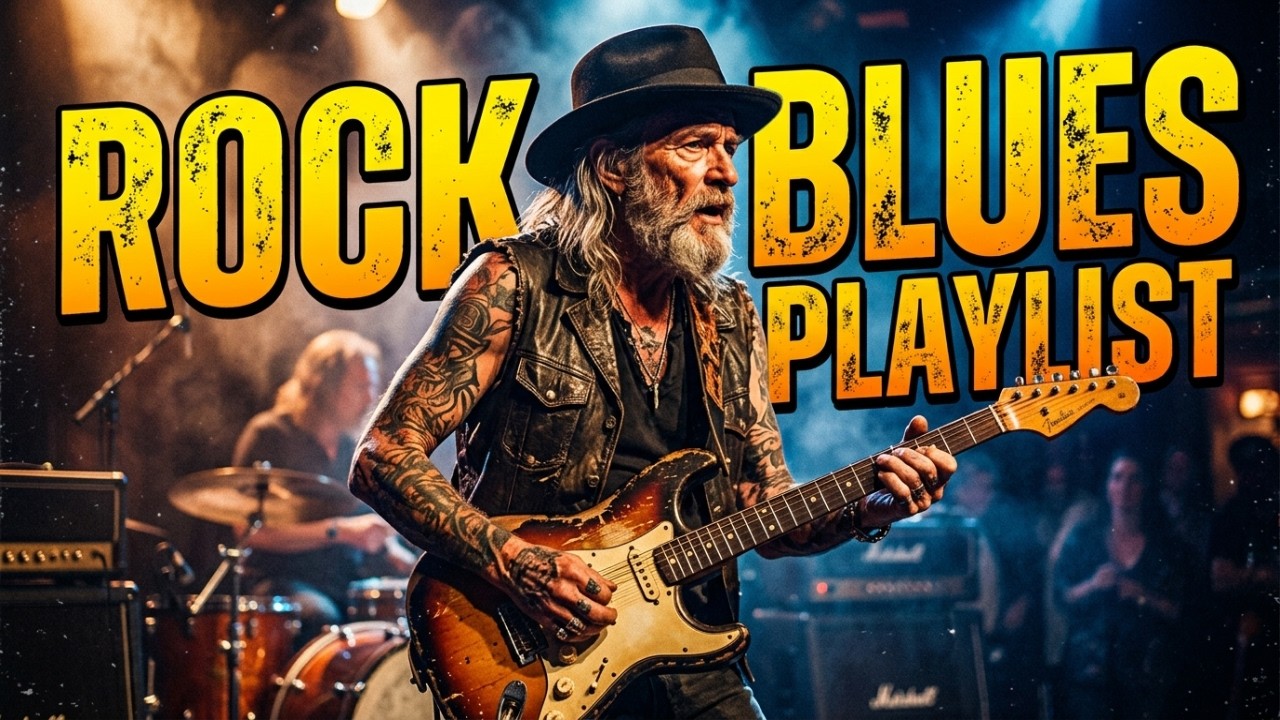 Rock Blues 🔥 The Ultimate Guitar Playlist You Can’t Stop Playing