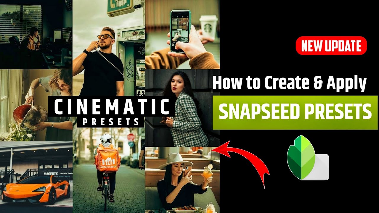 Как использовать пресеты в Snapseed | Кинематографический эффект | Редактирование фотографий в Sn...