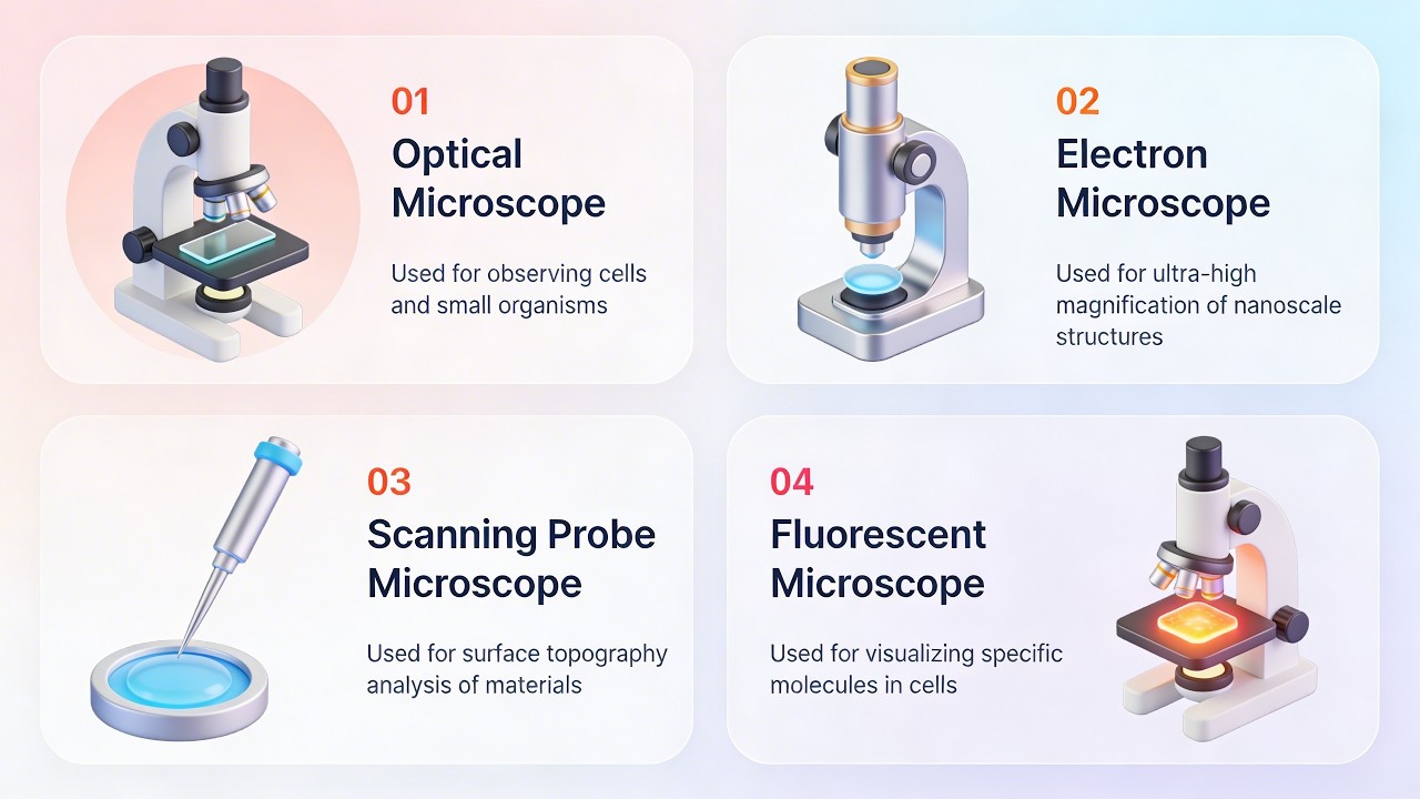 Types of Microscopes and Their Uses (14 Minutes)