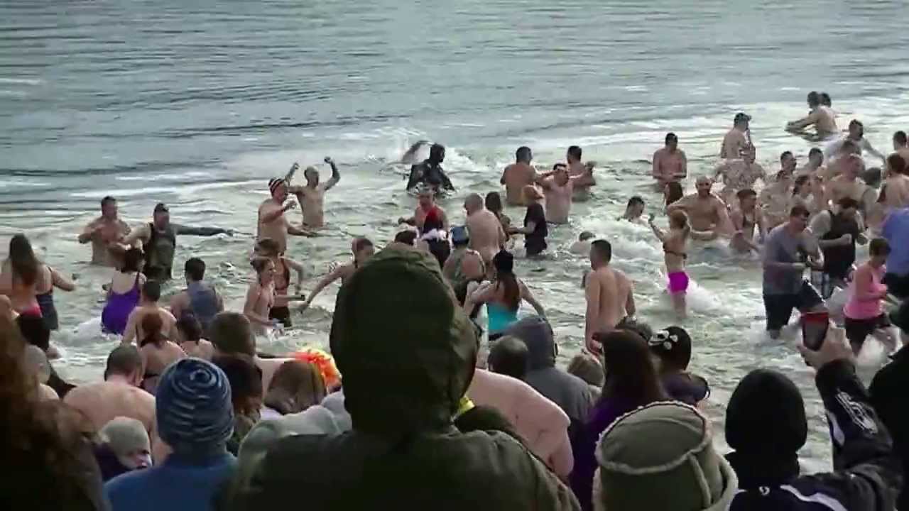 Polar Bear Plunge Lake George NY 2014