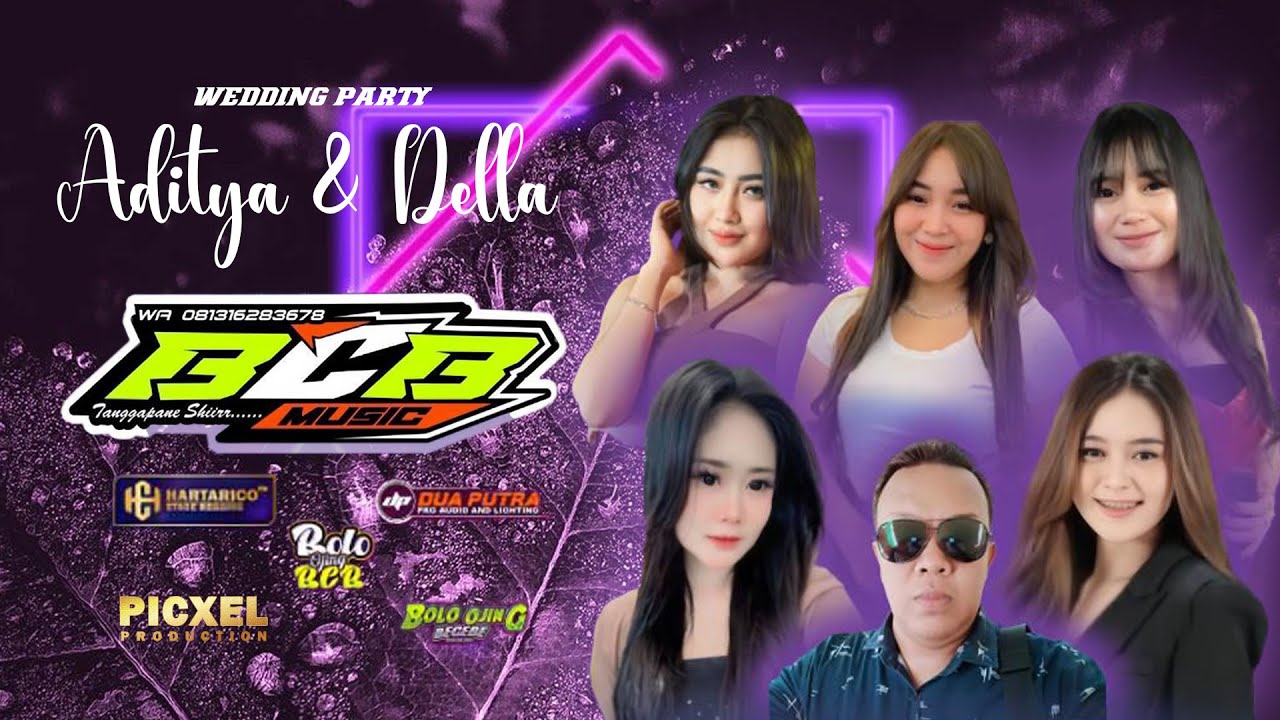 🔴 LIVE STREAM BCB MUSIC - WEDDING PARTY ADITYA DAN DELLA - KRAJAN - DUA PUTRA AUDIO