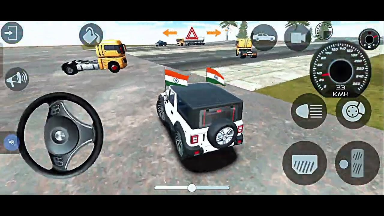 Dollar (Song) Modified Mahindra Thar😈 || Indian Car Simulator 3D || Android Gameplay Cars 3D #2026 