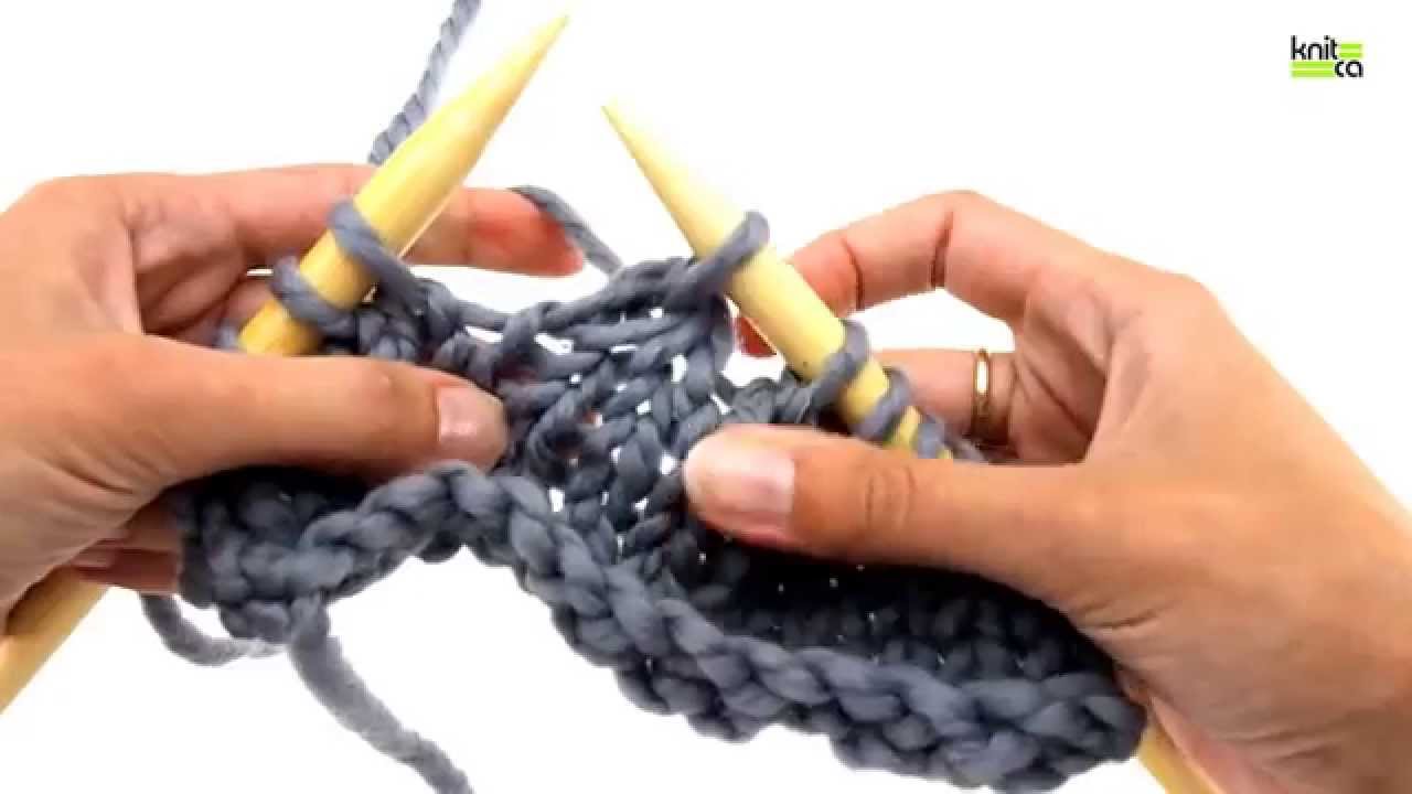 How to knit 3 stitches together (k3tog)