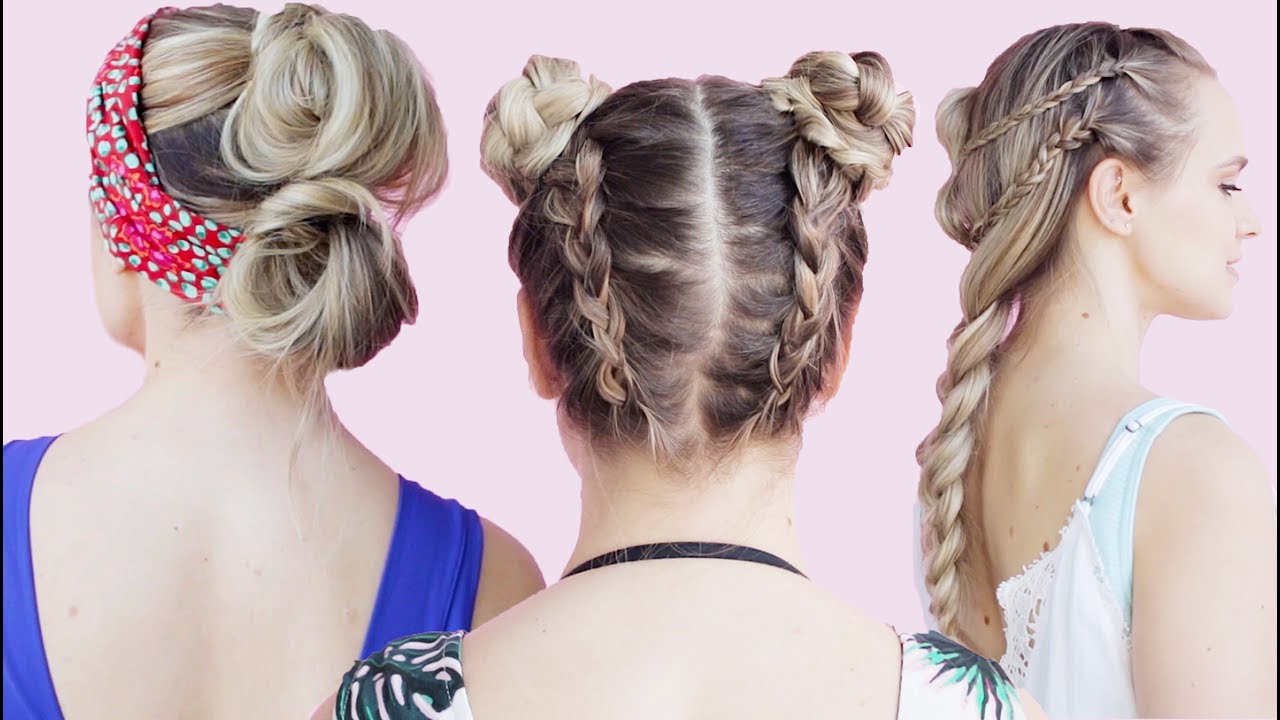 Easy Beach Hairstyles Tutorial - KayleyMelissa