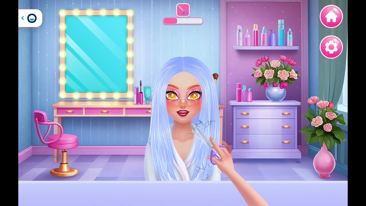 Playing a make up game 🎮