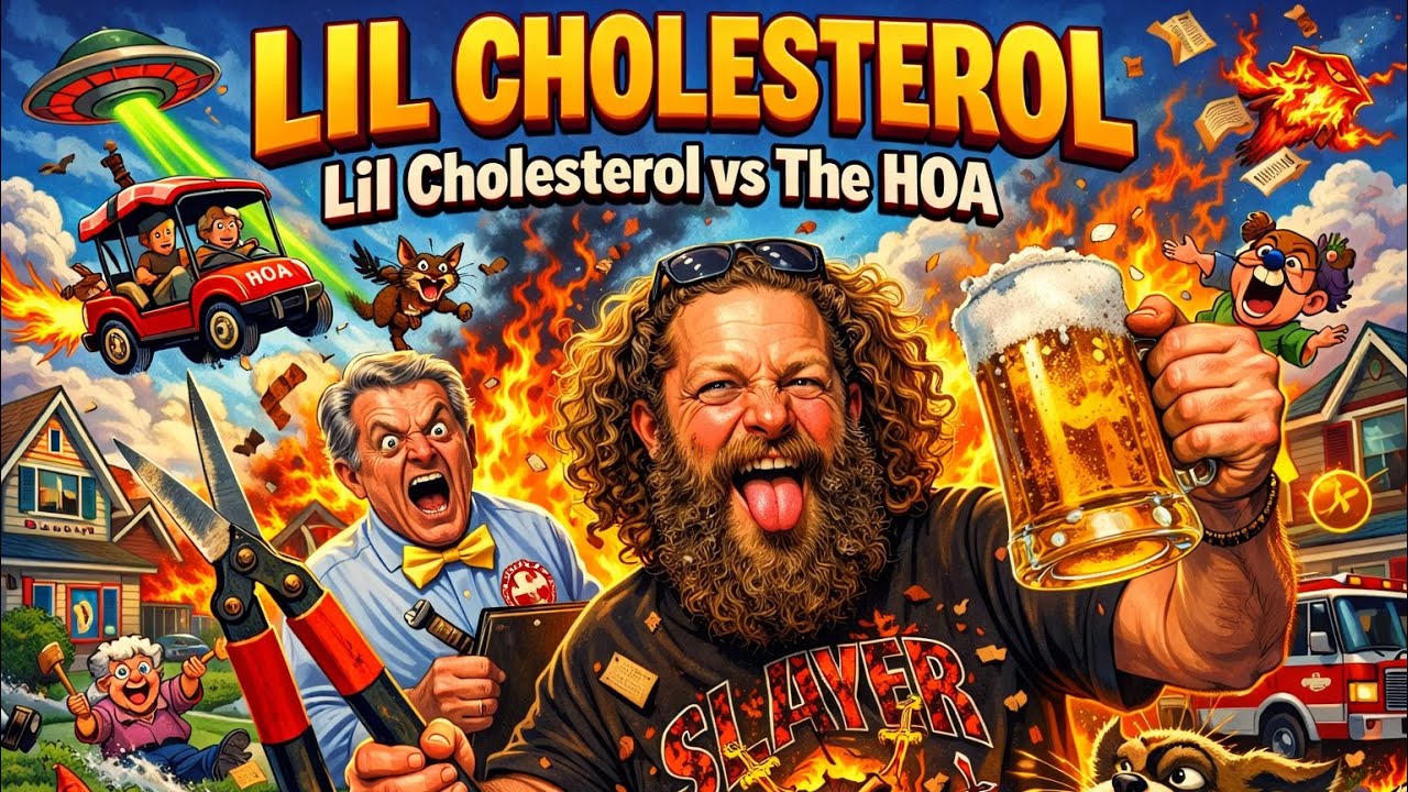 Lil Cholesterol vs The HOA | Suburban Villain Anthem