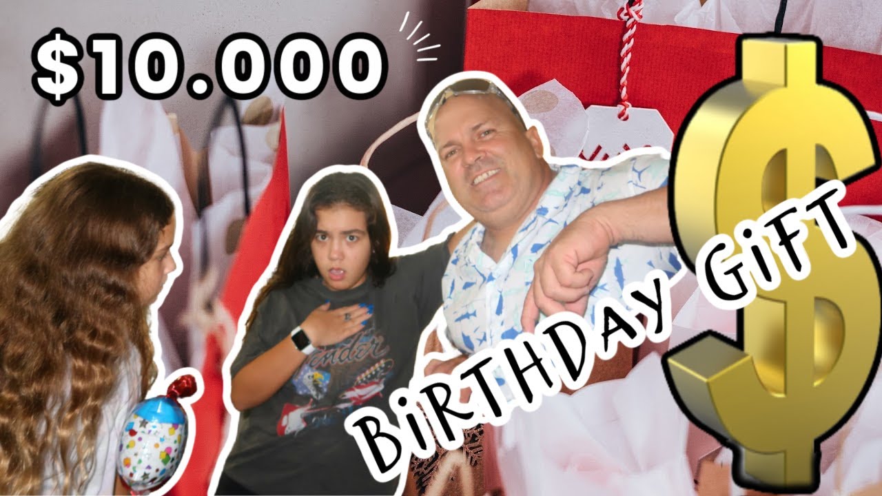 Подарок на день рождения нашей маме за 10 000 долларов... | SISTERFOREVERVLOGS #856
