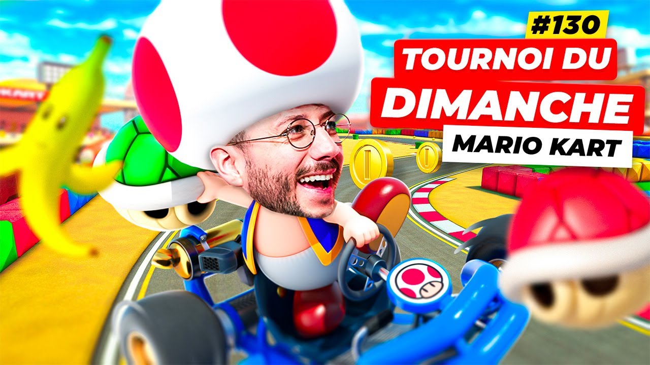 Je prends cher, mais rien ne m'arrête ! Tournoi Mario Kart du Dimanche #130 - PONCE REPLAY 26/03/23