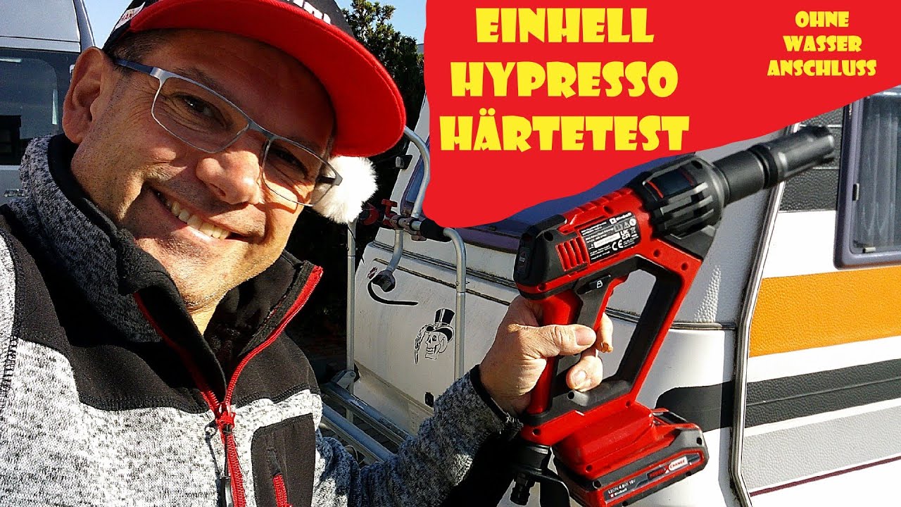 Einhell Hypresso HÄRTETEST  ohne Wasseranschluss @Einhell Harry @Einhell
