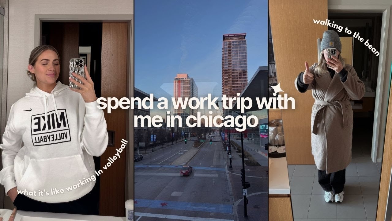 VLOGMAS: working in chicago, meeting my coworkers, and sports social media chat