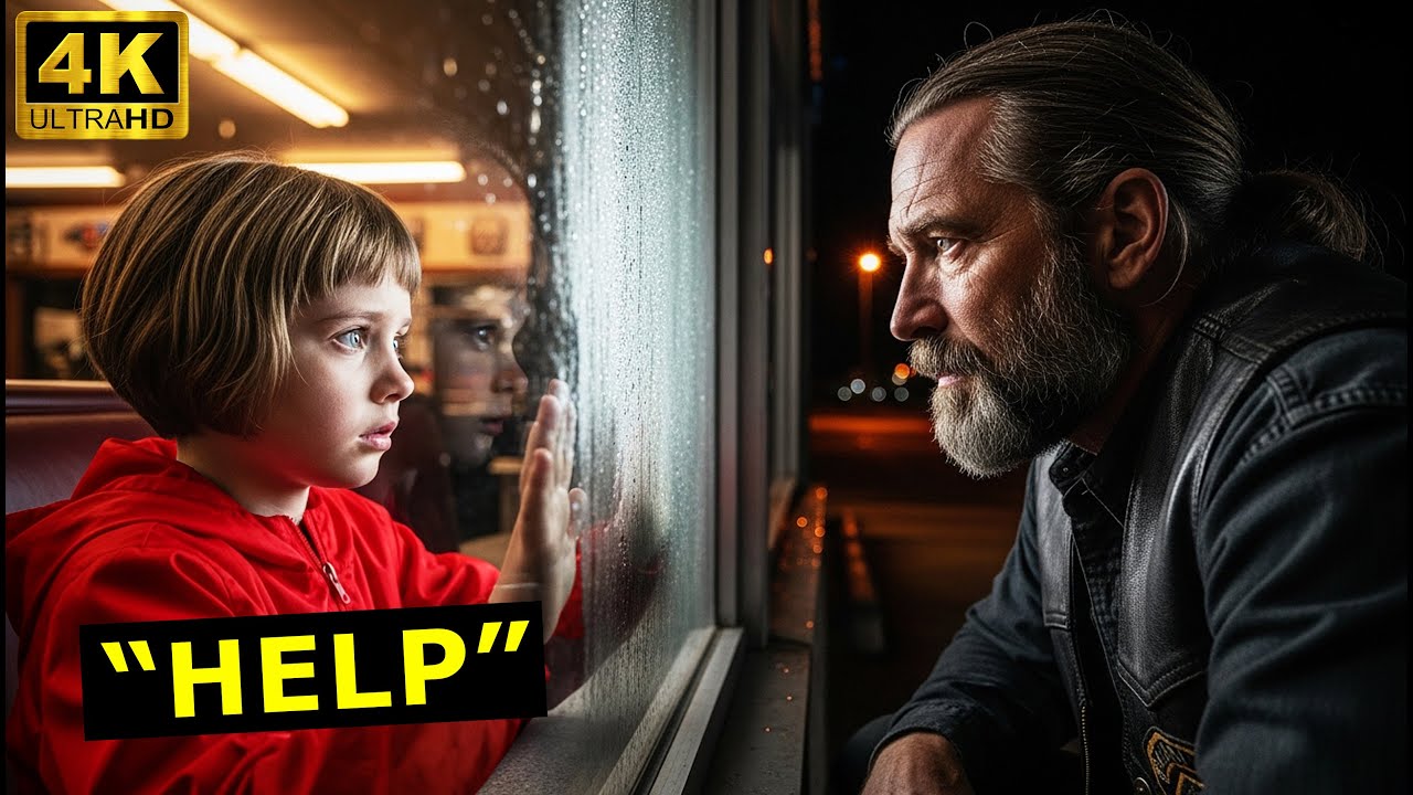 She Wrote "HELP" on the Diner Window With Her Finger — Then Erased It When a Man Walked In