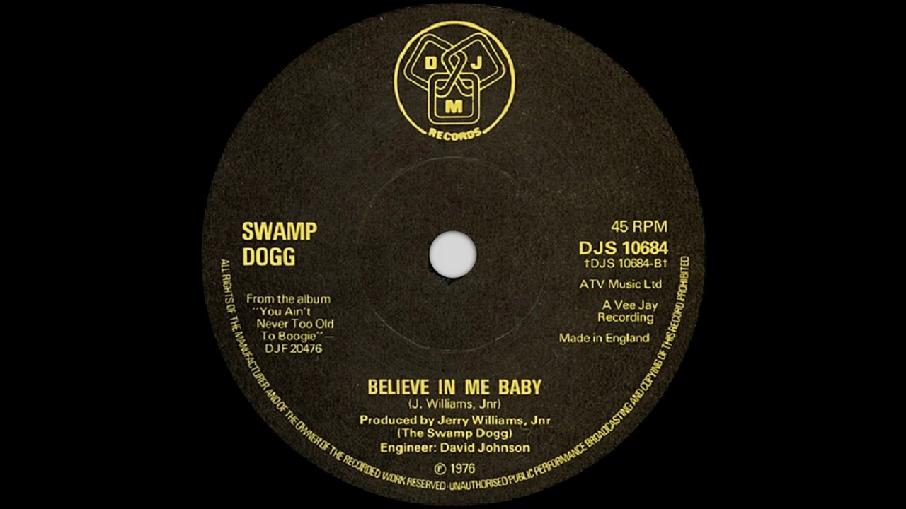 Swamp Dogg - Believe In Me Baby - DJM (UK) (SOUL AND R&B)
