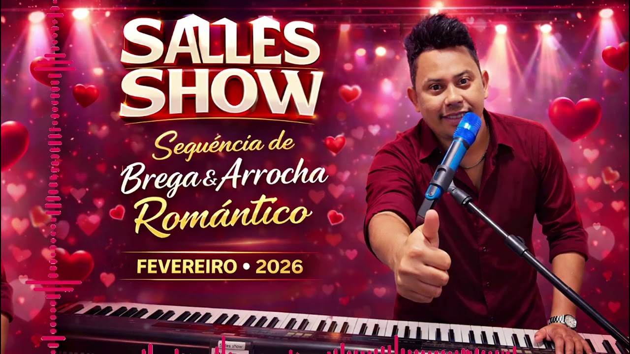 Salles show sequência brega arrocha romântico fevereiro 2026